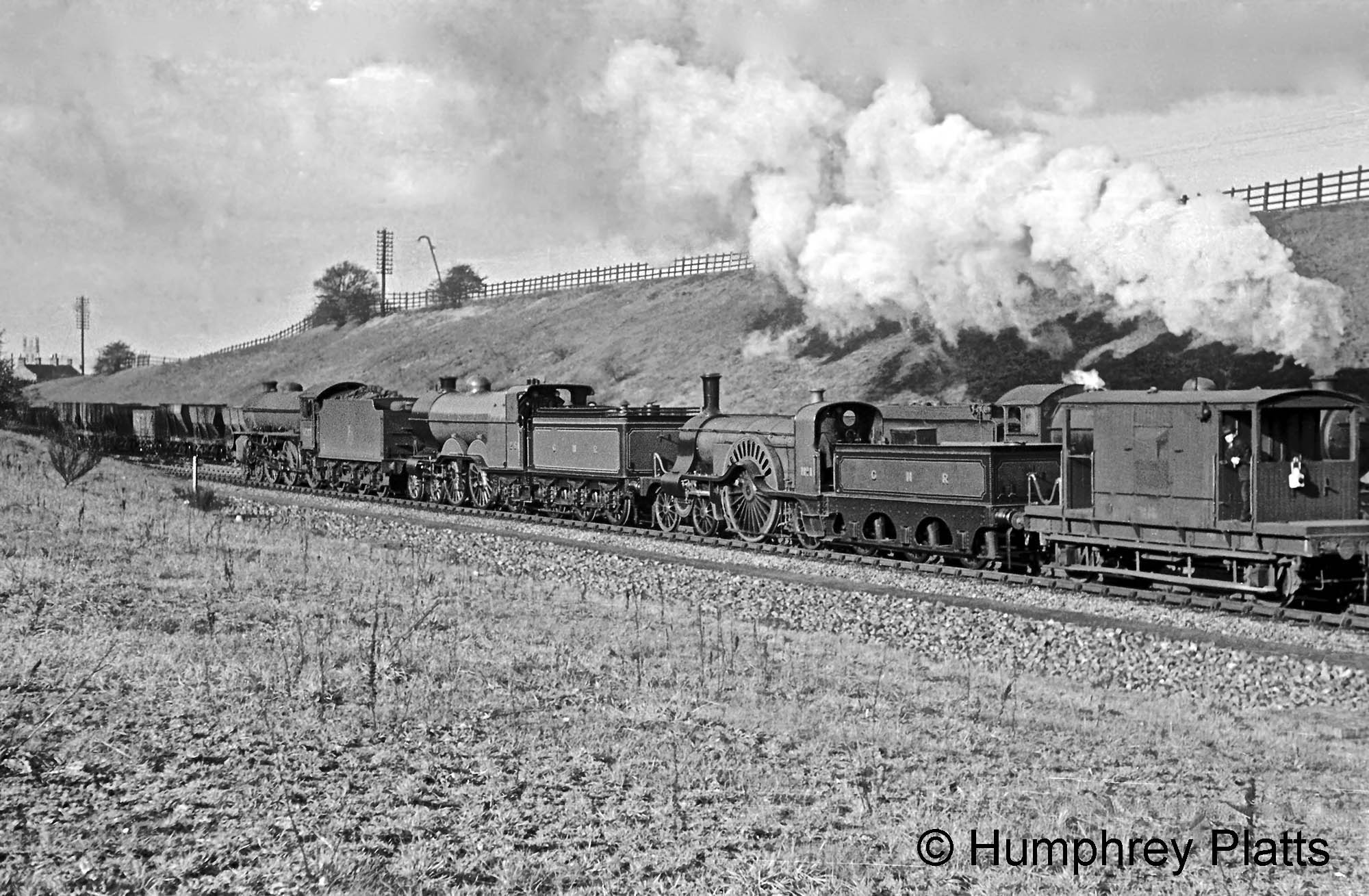 The GNR Centenary Celebrations, 1952 - Tracks through Grantham